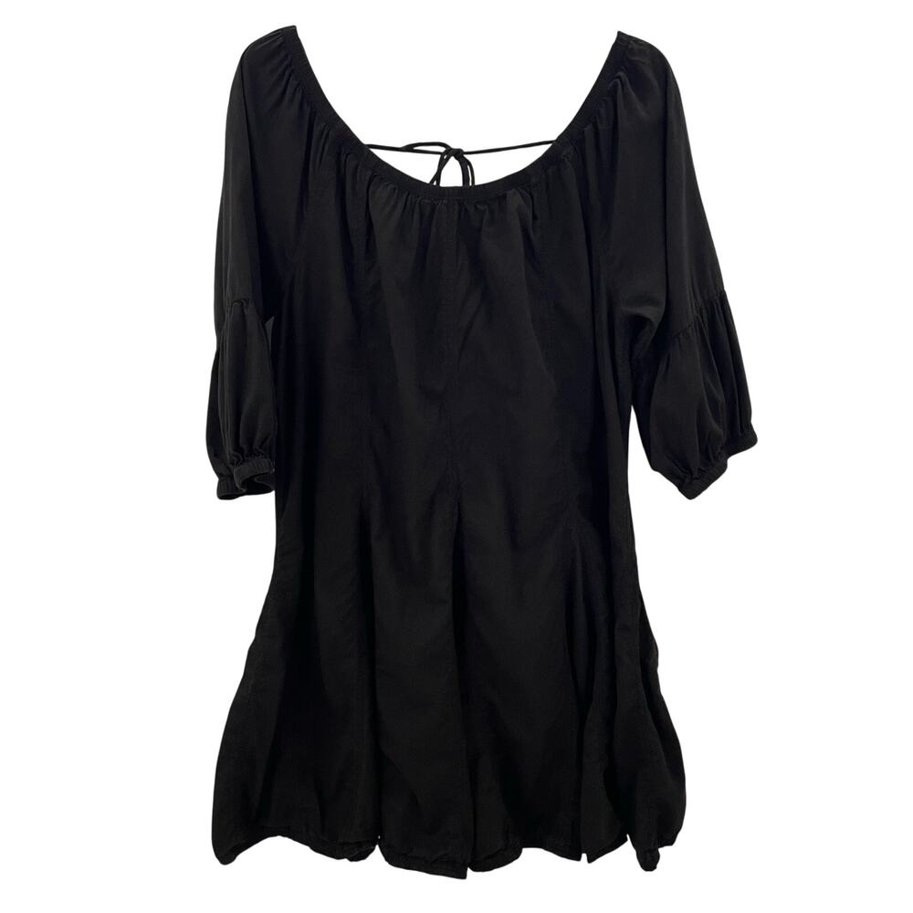 Anthropologie Daily Practice Mollie Tunic Dress Black M - Picture 4 of 10